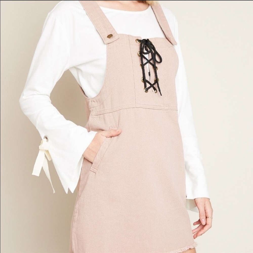 Black overall dress size small - Picture 6 of 8